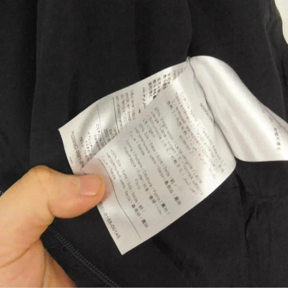 Valentino Black White Lace Aline Midi Short Sleeve Dress - Picture 10 of 11